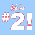 We're Number 2!