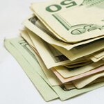 batch of dollars
