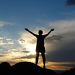 person-on-mountain-top